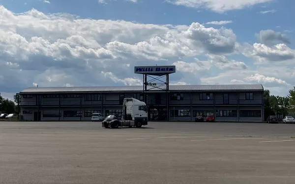 Area di parcheggio per autocarri in Jacobsdorf