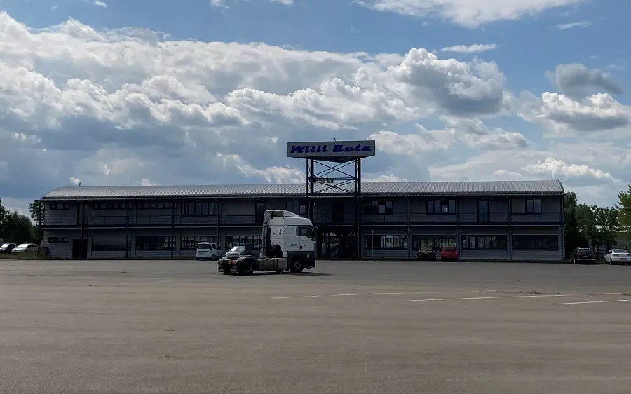 Area di parcheggio per autocarri in Jacobsdorf