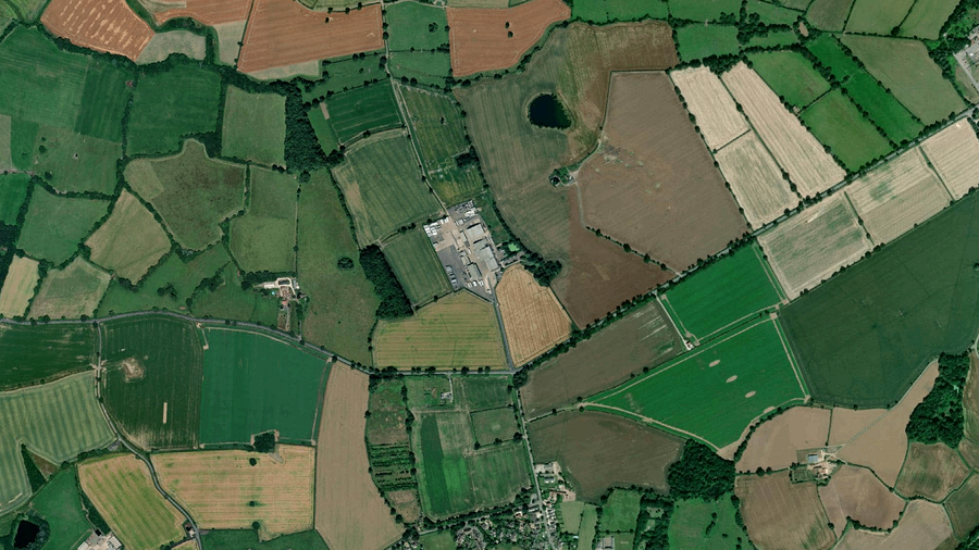 Area di parcheggio per autocarri Mitchell Potatoes Ltd. Rugby