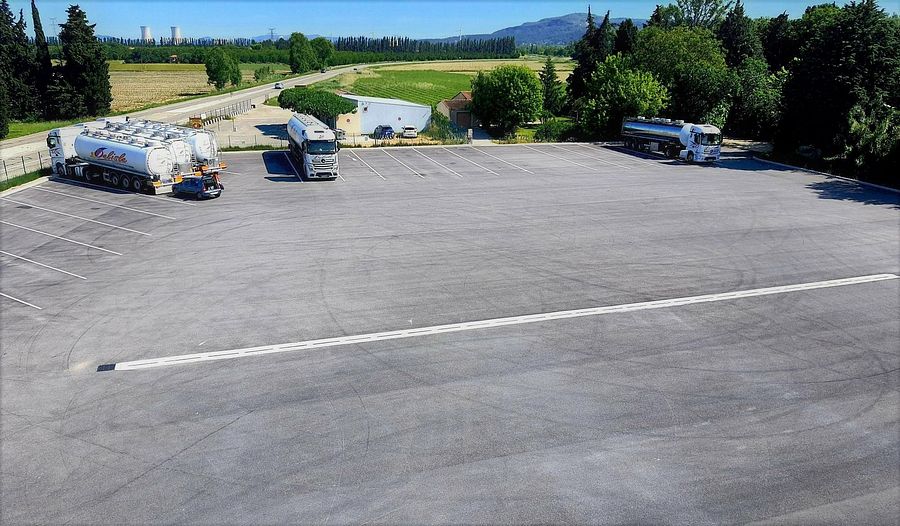 Area di parcheggio per autocarri Delisle Bollène