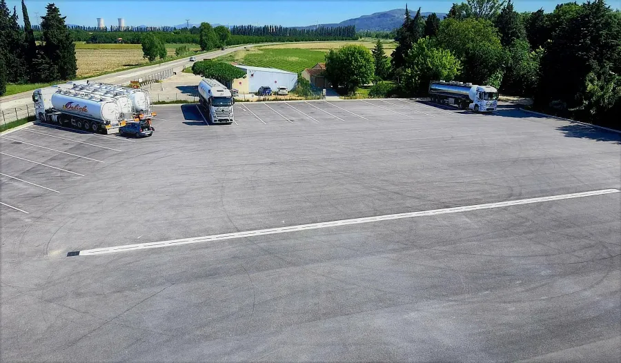 Parkareal Delisle in Bollène