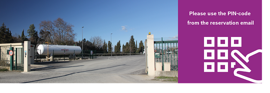 Area di parcheggio per autocarri Delisle Bollène