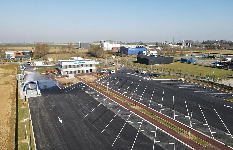 Truck parking lot H Trucks Park Secure Truckstop in Tilloy-lez-Cambrai