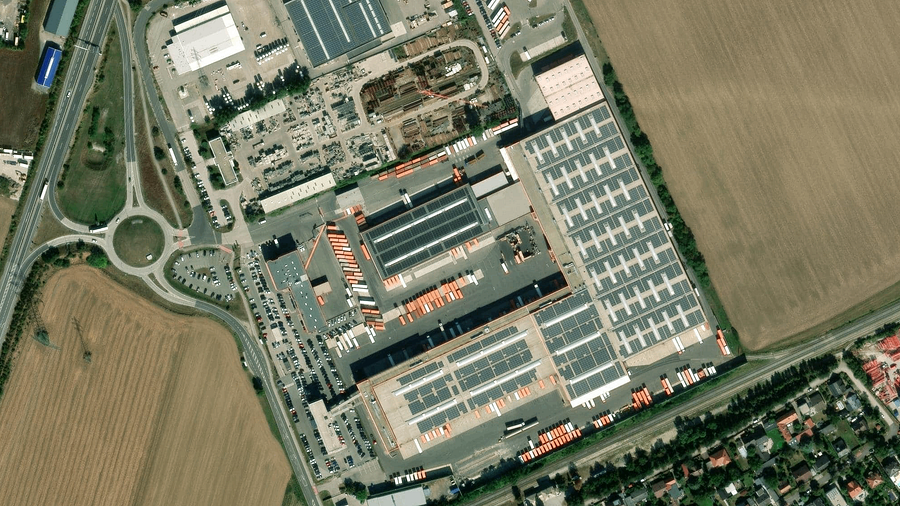 Area di parcheggio per autocarri Gebrüder Weiss Maria-Lanzendorf