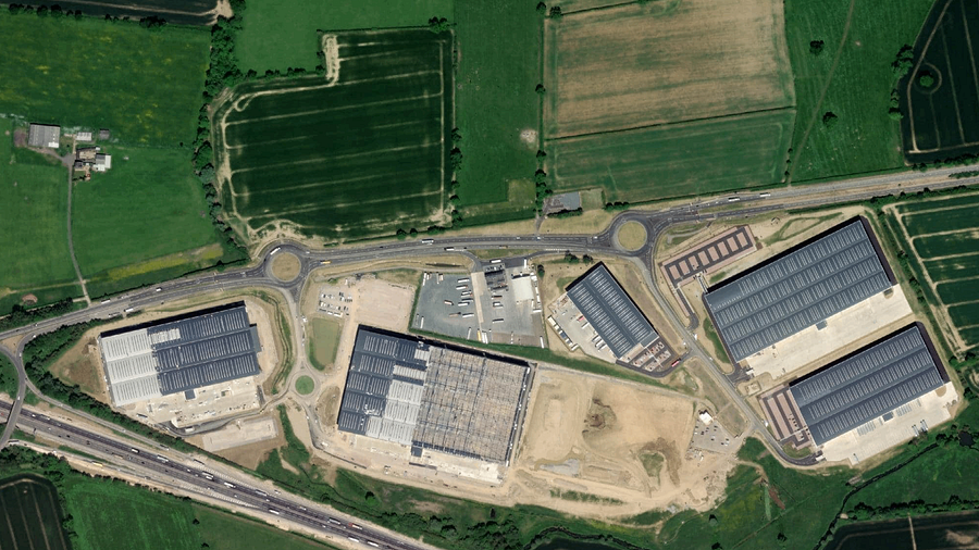 Area di parcheggio per autocarri Red Lion Truck Stop Northampton