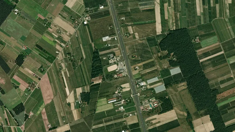 Zona de parcare pentru camioane BP în Promna