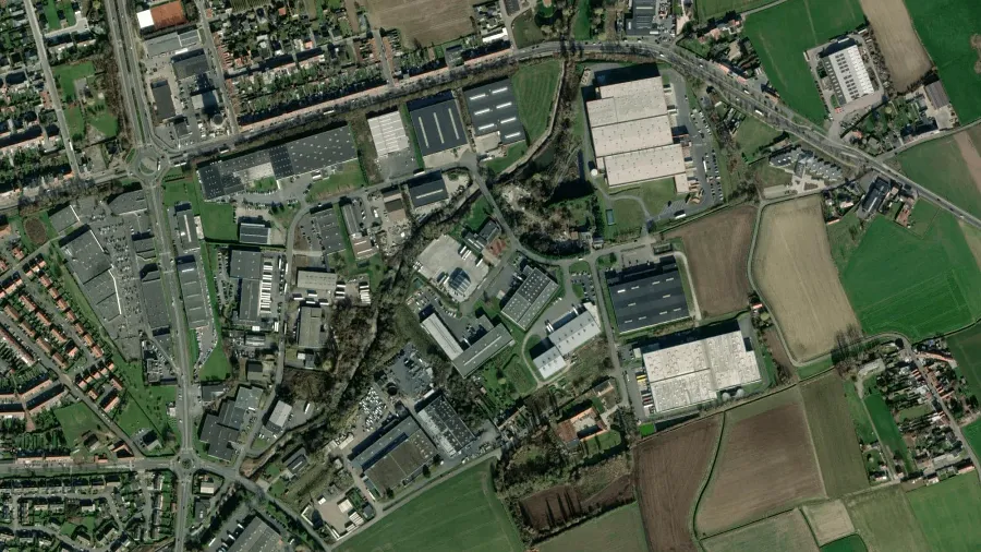 Parkareal Truckstop in Halluin