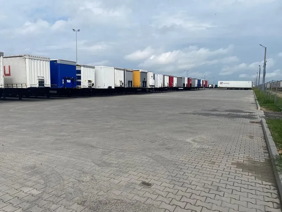 Zona de parcare pentru camioane EPO Warehouse Sp. z o.o. în Gromadka