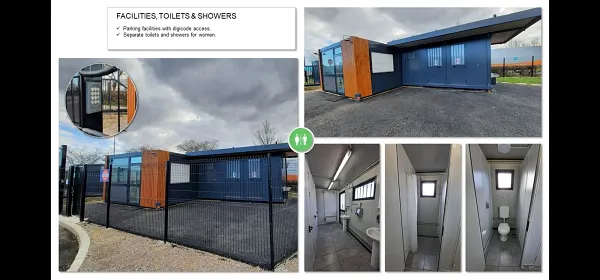 Truck parking lot RBNB TRUCKS in Carvin