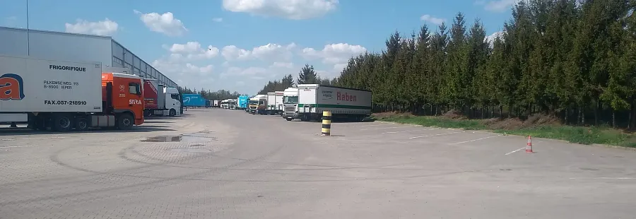 Area di parcheggio per camion Transmas W Kąty Wrocławskie