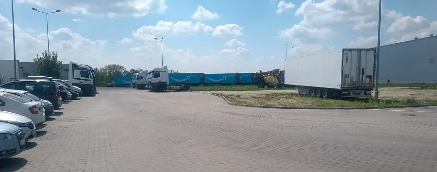 Area di parcheggio per camion Transmas W Kąty Wrocławskie