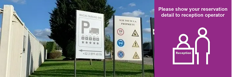 Area di parcheggio per autocarri Trucks E42 Charleroi