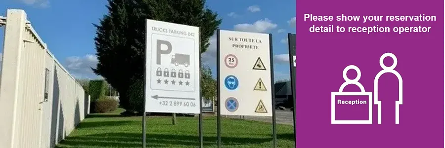 Parkareal Trucks E42 in Charleroi