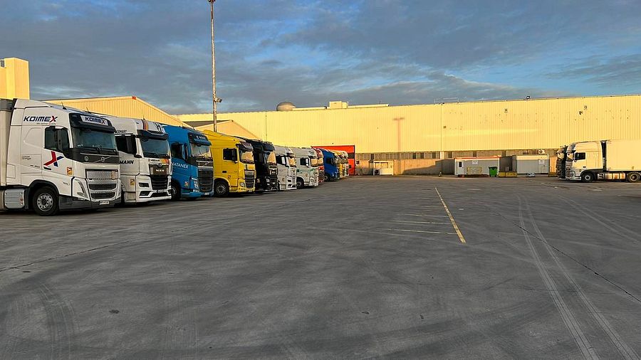 Area di parcheggio per autocarri Trucks E42 Charleroi