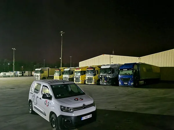 Parkareal Trucks E42 in Charleroi