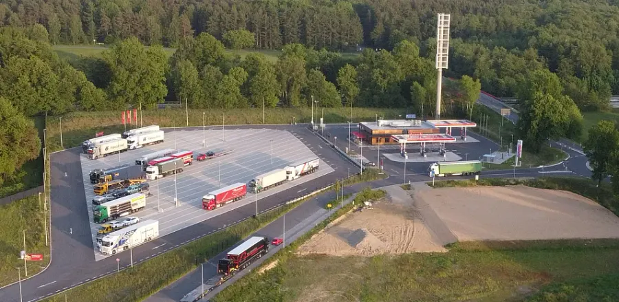 Parkareal Rosi´s Autohof Dorfmark in Bad Fallingbostel