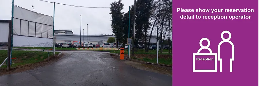 Parkareal TIR Koncertowa in Lublin