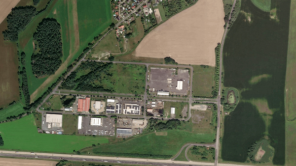 Area di parcheggio per autocarri in Jacobsdorf