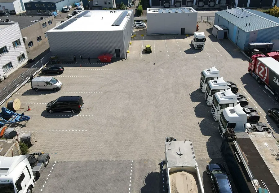 Truck parking lot A2 C in Echt