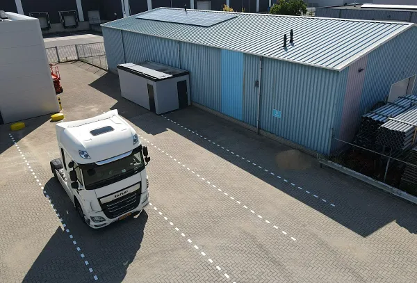 Truck parking lot A2 C in Echt