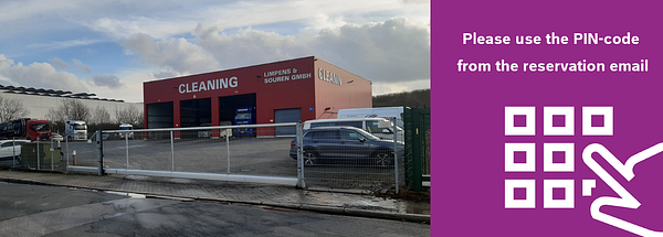 Area di parcheggio per autocarri Cleaning Limpens GmbH Bottrop