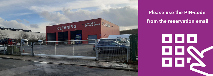 Area di parcheggio per autocarri Cleaning Limpens GmbH Bottrop