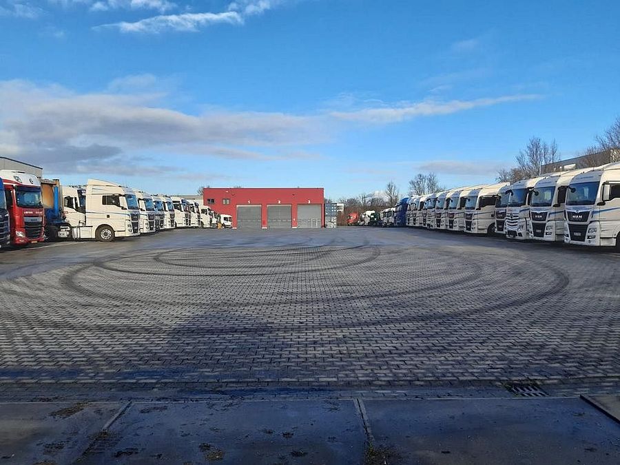 Area di parcheggio per autocarri Cleaning Limpens GmbH Bottrop
