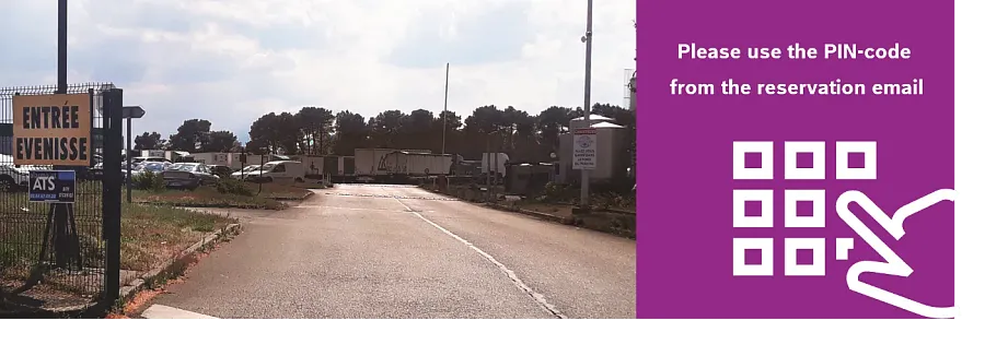 Parkareal Transports Evenisse in Champagné