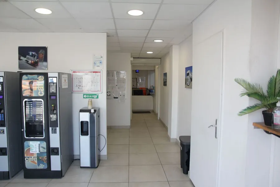 Truck parking lot Delisle Saran in Fleury-les-Aubrais