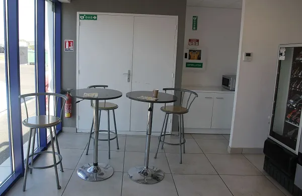 Truck parking lot Delisle Saran in Fleury-les-Aubrais