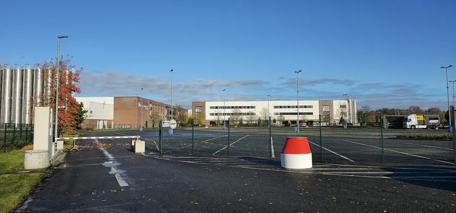 Truck parking lot Motorpark in Lohne (Oldenburg)