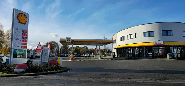 Truck parking lot Motorpark in Lohne (Oldenburg)