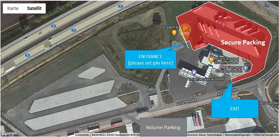 Parkareal Tank & Rast Zeven in Elsdorf