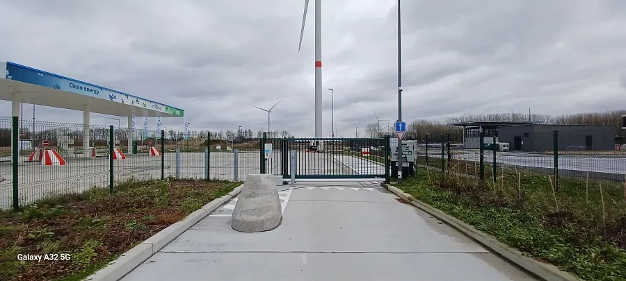 Parking dla ciężarówek IDETA w Tournai