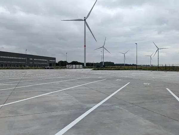 Parking dla ciężarówek IDETA w Tournai