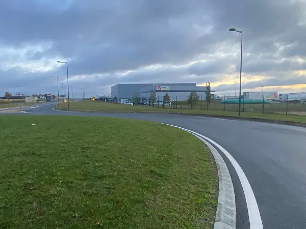 Truck parking lot Perrenot Pithiviers in Escrennes