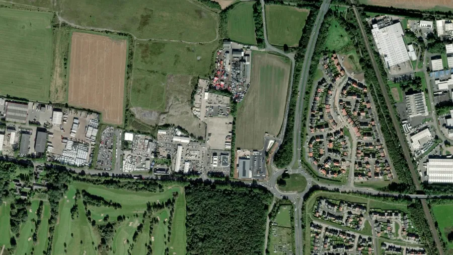 Area di parcheggio per autocarri Sandylane Truck Parc Newcastle upon Tyne