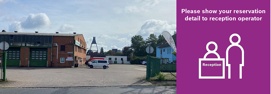 Parking dla ciężarówek Hansa Service Hannover w Ronnenberg