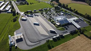 Parkareal Autohof in Thiersheim