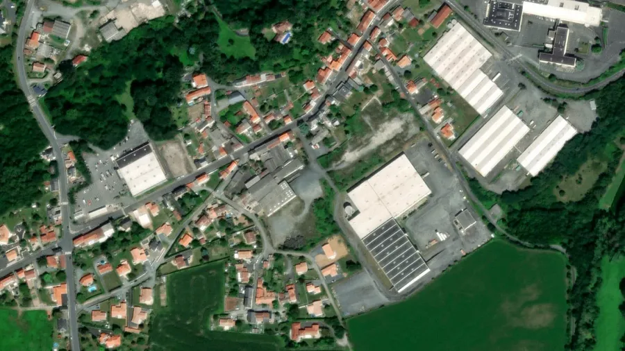 Parkareal Humeau Transports in Montrevault-sur-Èvre