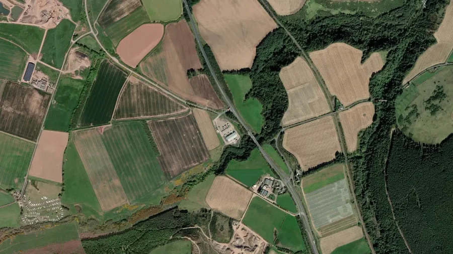 Місце для паркування вантажівок Drysdale Freight в Cockburnspath