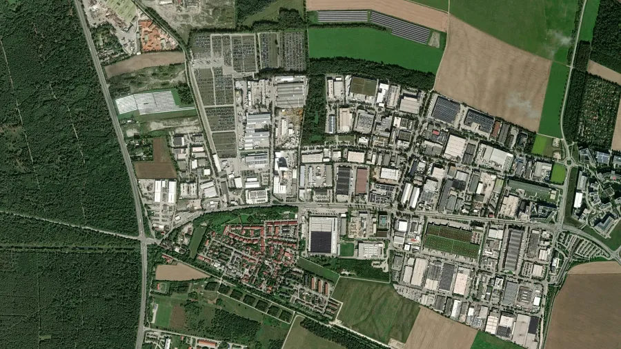 Parkareal Schmidt Kühltransporte in Garching bei München