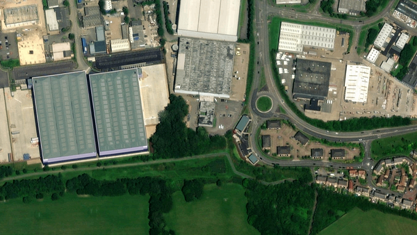 Area di parcheggio per autocarri Goodwill Supply Chain Solutions Ltd. Northampton
