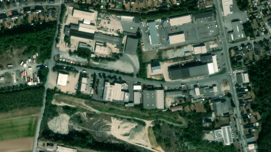 Truck parking lot Blomenröhr in Geseke