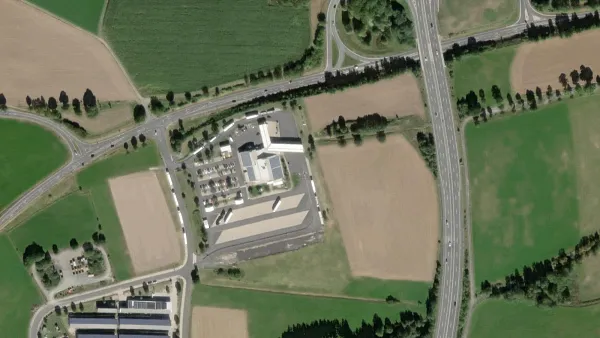 Parking dla ciężarówek Autohof w Thiersheim