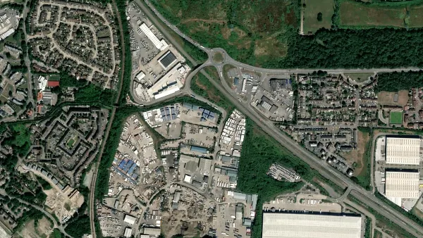 Truck parking lot Mardyke Truck Park in Purfleet