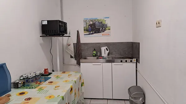 Tehergépkocsik parkolója Blomenröhr in Geseke