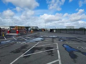 Parkareal Goldstar Truck Stop in Tilbury