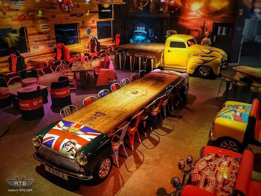 Area di parcheggio per autocarri Sutterton Truckstop Boston