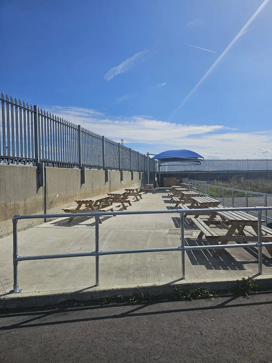 Truck parking lot Purfleet Truck Park in Grays